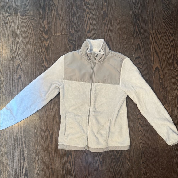White Fleece Jacket XS - Picture 1 of 6